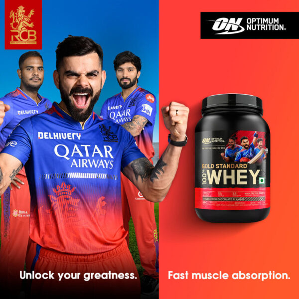 Gold Standard 100% Whey Protein | 907 g (2 lbs) | Double Rich Chocolate - Image 3